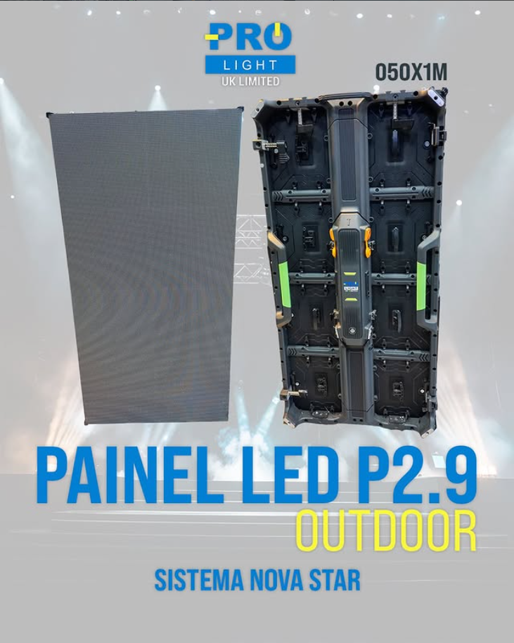 Painel P2.9 Outdoor NovaStar